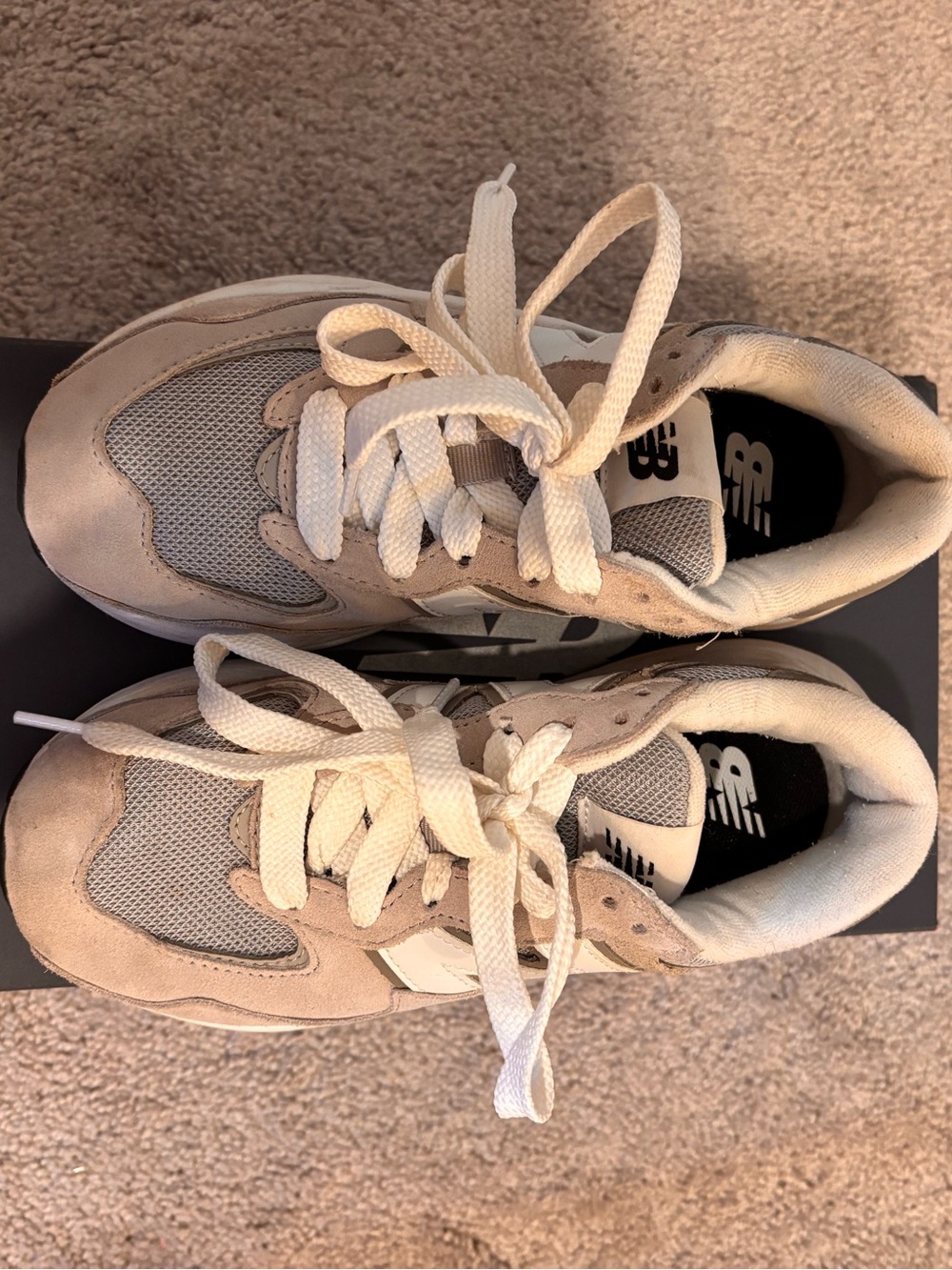 New Balance 57/40 Grey and White